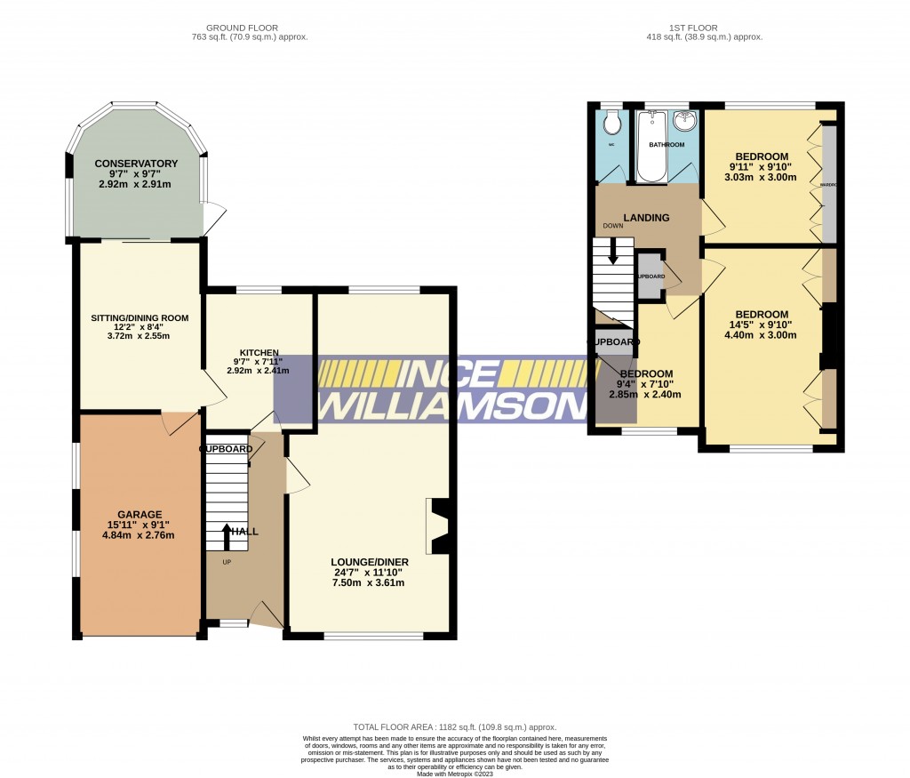 Floorplans For St Albans Place, Chorley
