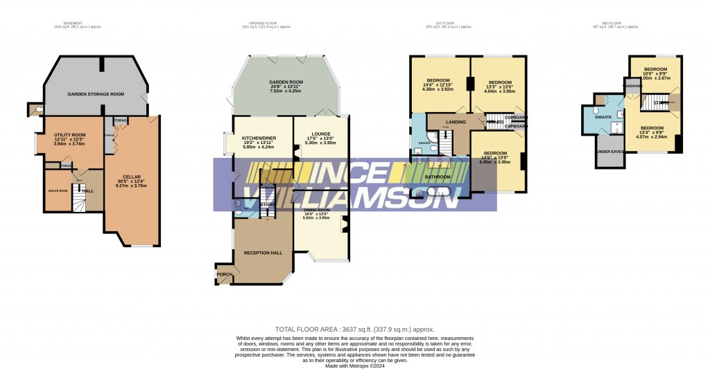 Floorplans For Windsor Road, Chorley