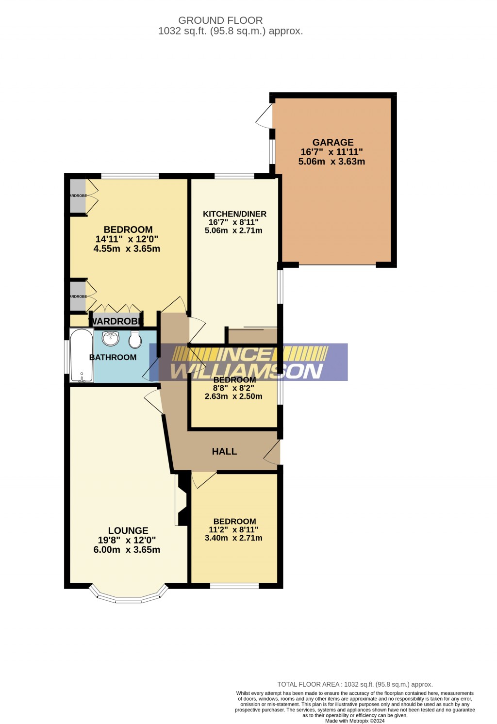 Floorplans For The Hazels, Coppull, Chorley