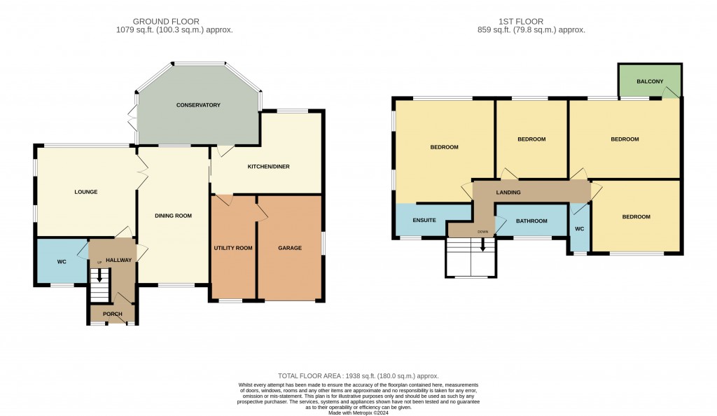 Floorplans For Aubin, Woodside, Duxbury, Chorley