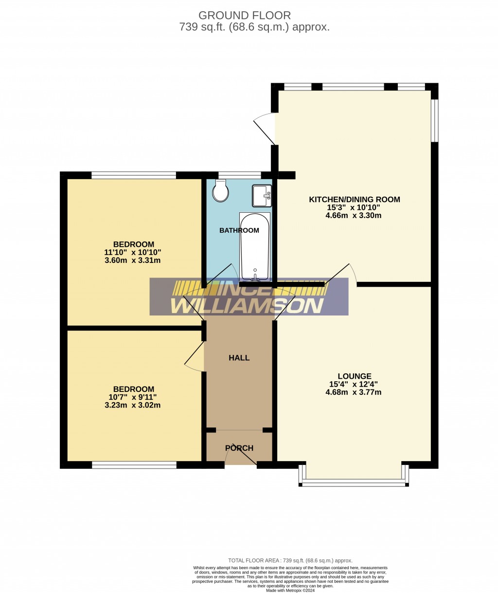 Floorplans For Froom Street, Chorley