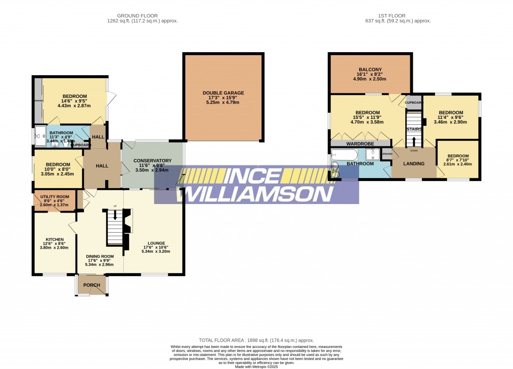 Floorplans For The Farthings, Astley Village, Chorley