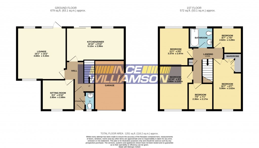 Floorplans For The Cedars, Chorley