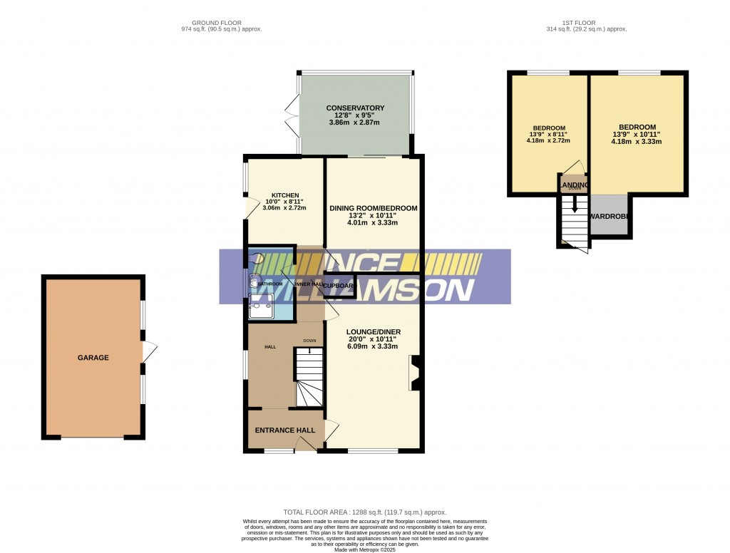Floorplans For Berkeley Close, Chorley