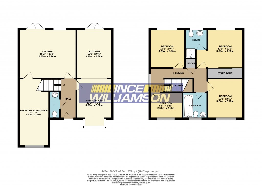 Floorplans For The Oaks, Chorley