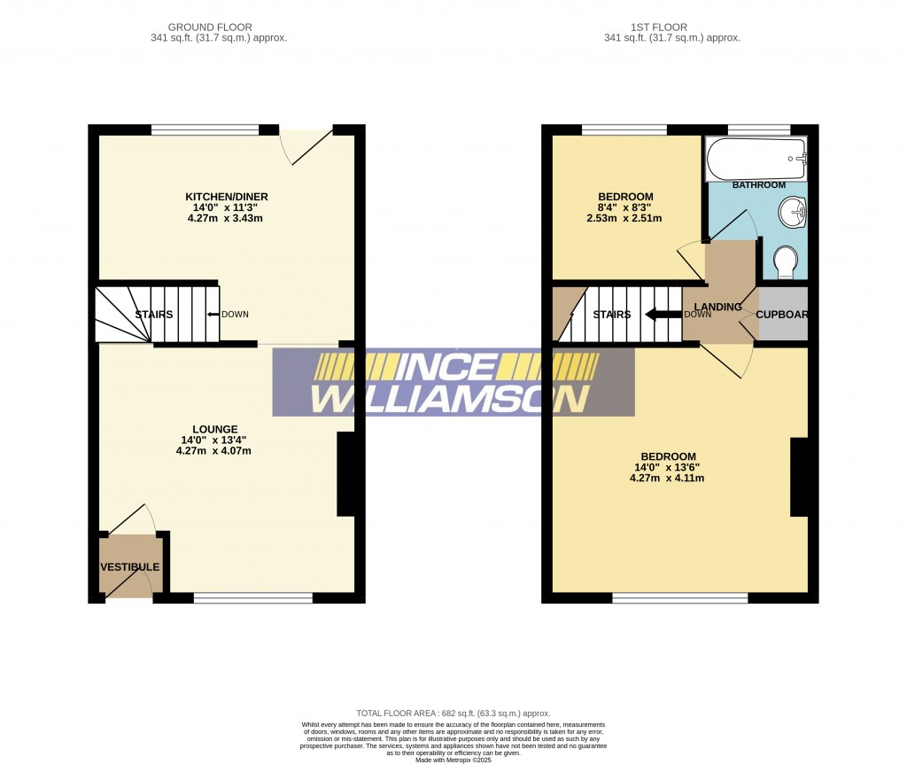 Floorplans For Hindley Street, Chorley