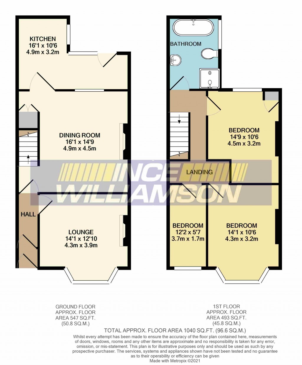 Floorplans For Park Road, Chorley