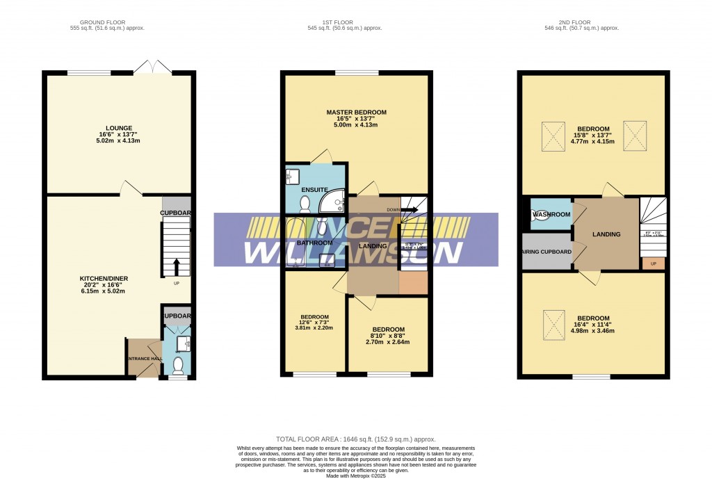 Floorplans For Orchard Mill Drive, Croston, Leyland