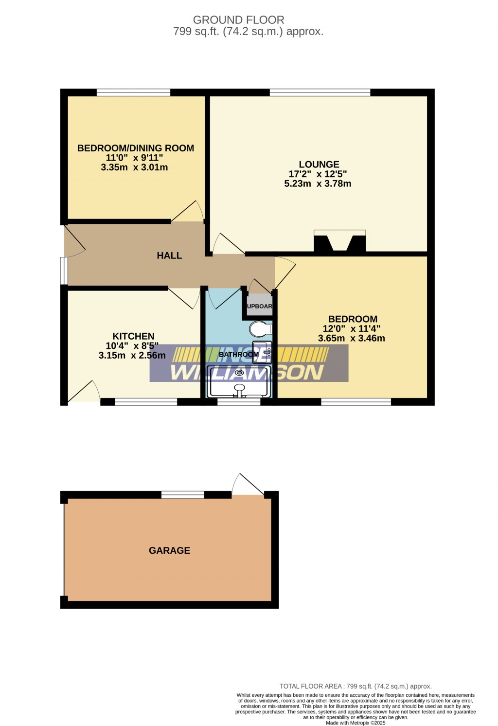 Floorplans For Mountbatten Road, Chorley