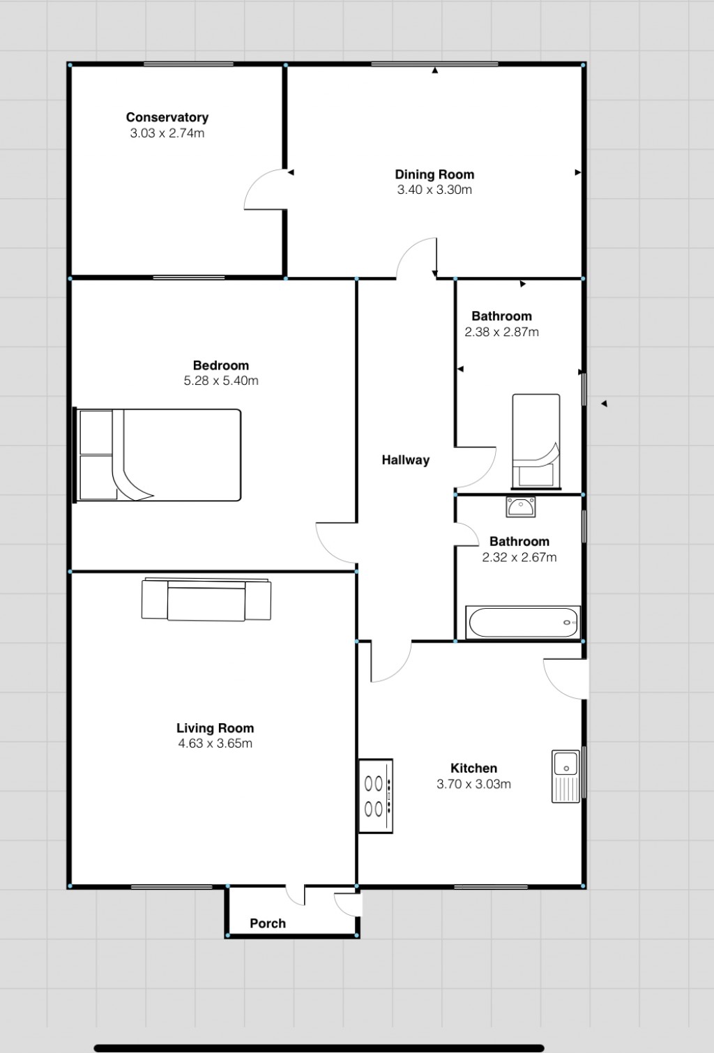 Floorplans For Anglezarke Road, Adlington, Chorley