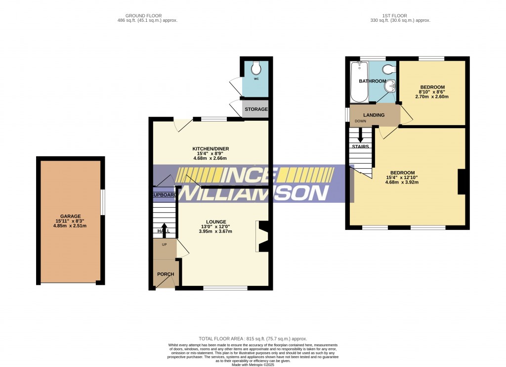 Floorplans For Glencoe, Preston Road, Clayton-Le-Woods, Chorley