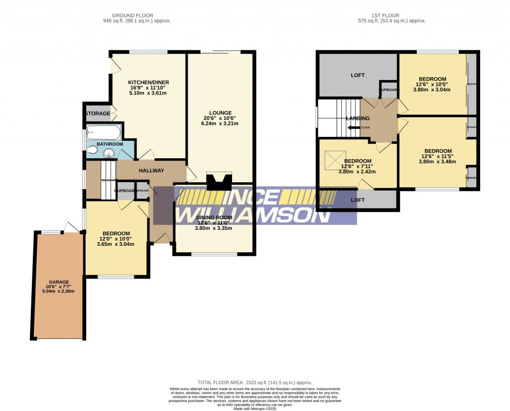 Floorplans For Millfield Road, Chorley