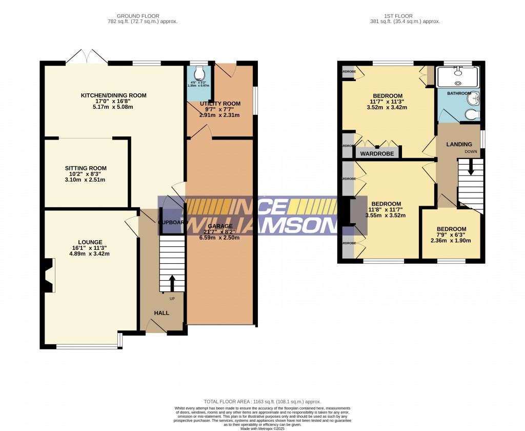 Floorplans For Egerton Grove, Chorley