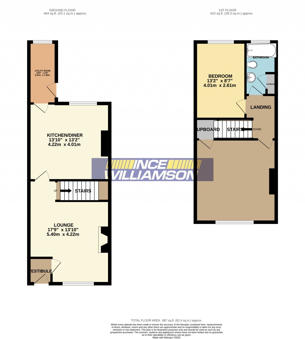 Floorplans For Bury Lane, Withnell, Chorley