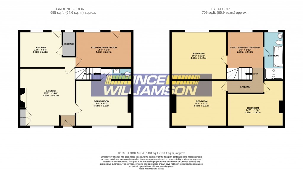 Floorplans For Gillibrand Walks, Chorley