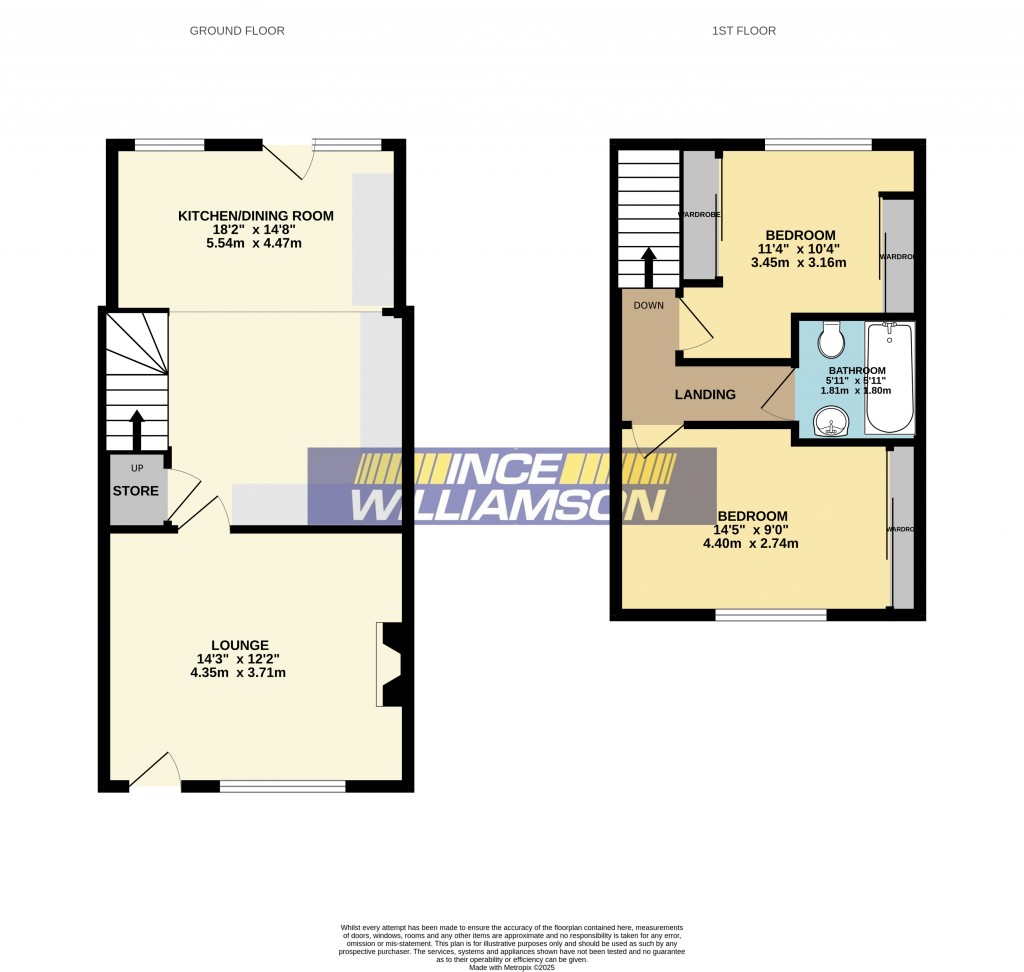 Floorplans For Chorley Lane, Charnock Richard, Chorley