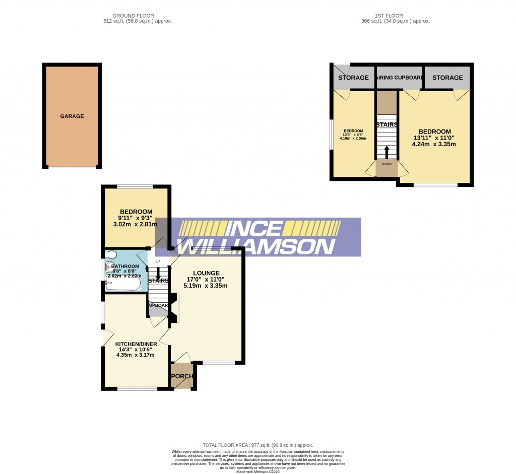 Floorplans For Shawbrook Close, Euxton, Chorley
