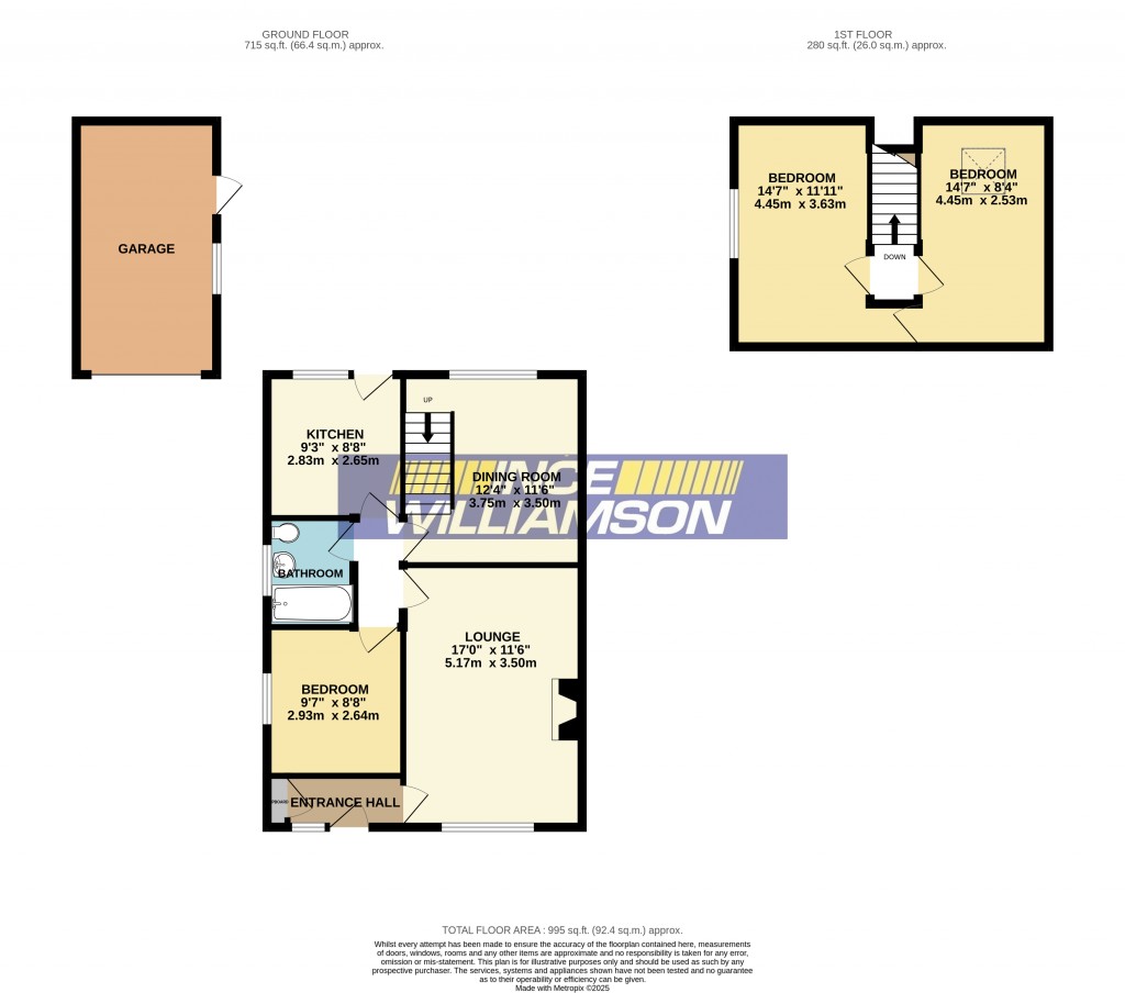 Floorplans For Neargates, Charnock Richard, Chorley