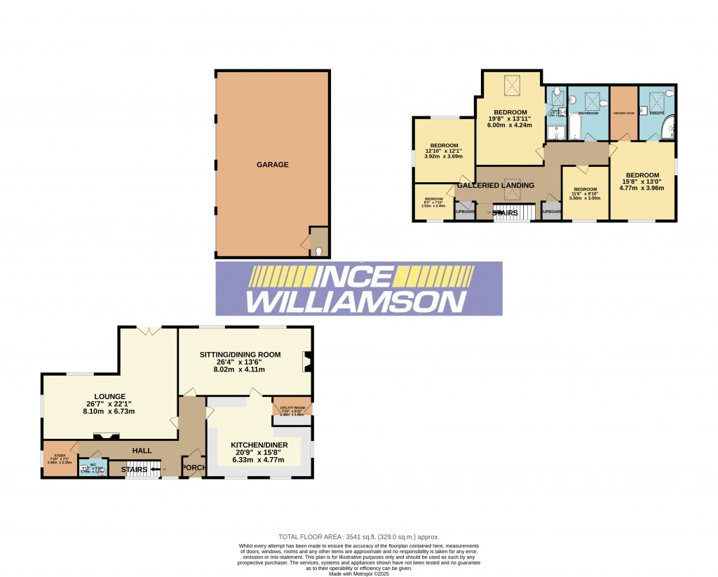 Floorplans For Hanging Bridge Barn, Meadow Lane, Croston, Leyland