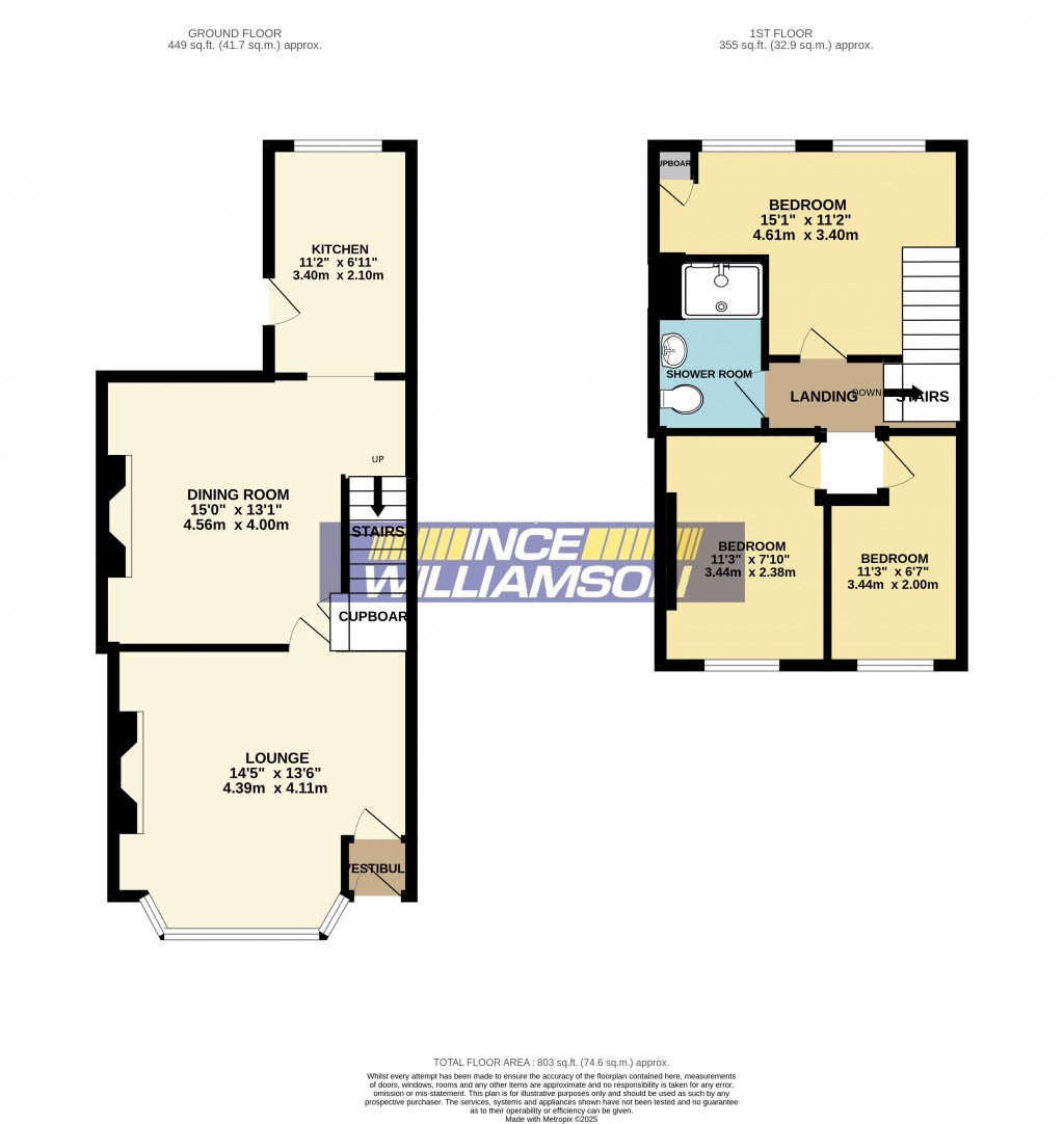 Floorplans For Lorne Street, Chorley