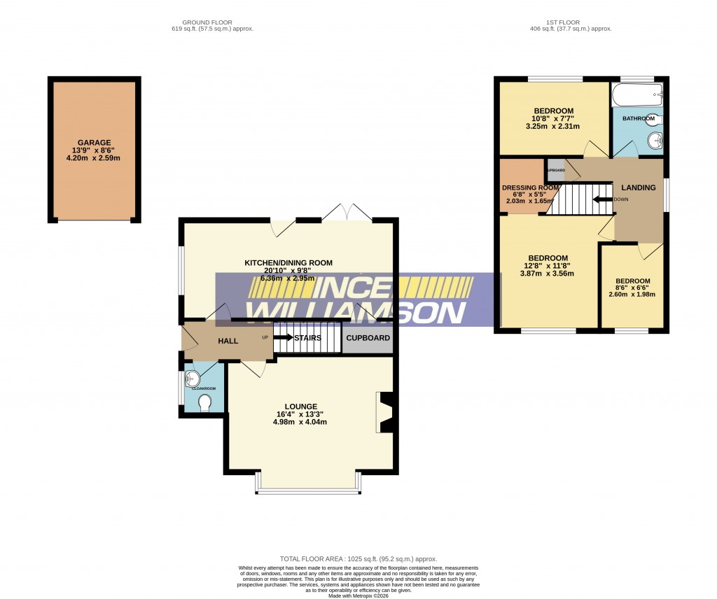 Floorplans For Cottage Fields, Chorley