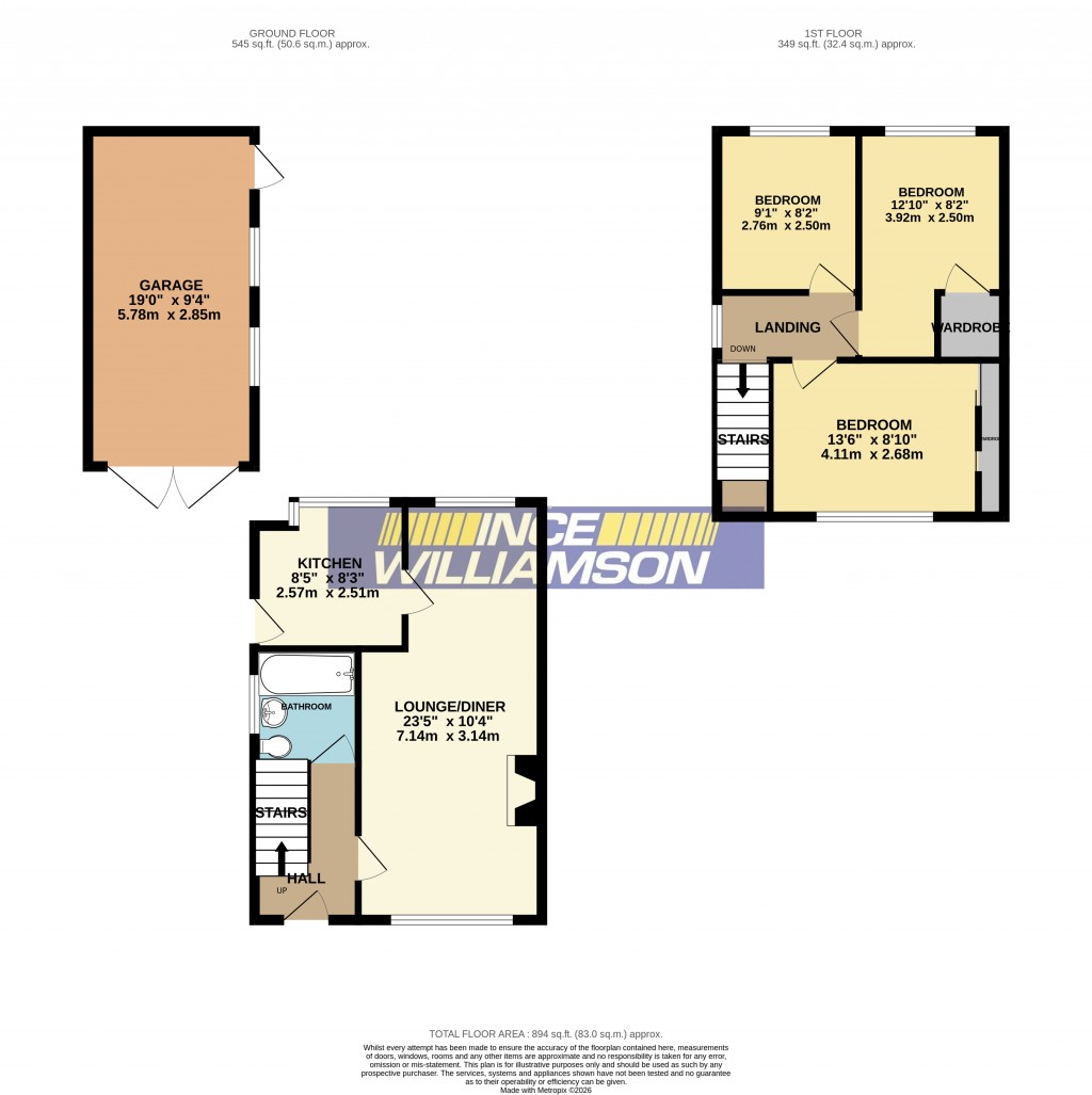 Floorplans For Howe Grove, Chorley