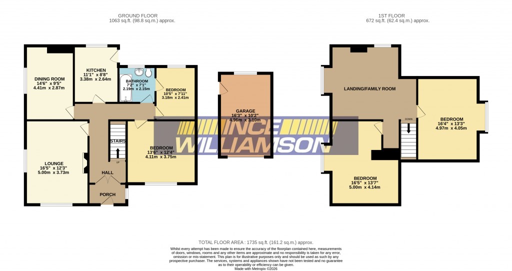 Floorplans For Pear Tree Road, Clayton Le Woods, Chorley