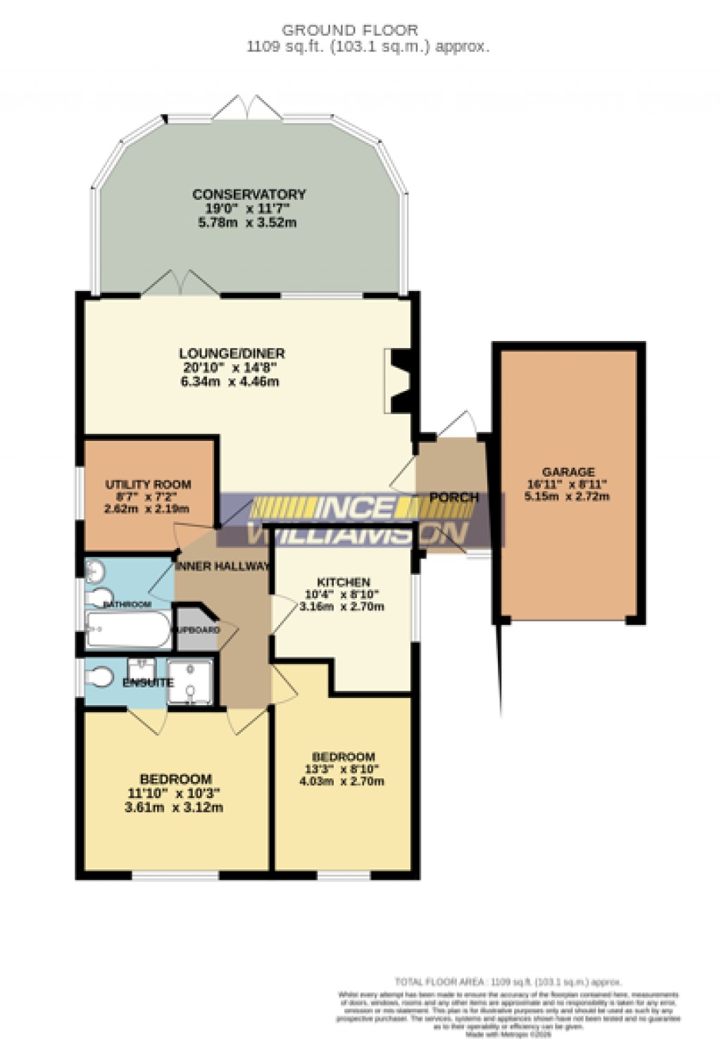 Floorplans For Orchard Close, Chorley